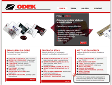 Tablet Screenshot of odek.pl